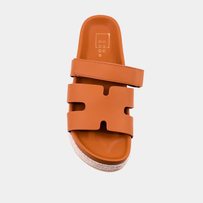 The Camel Izzy Sandals
