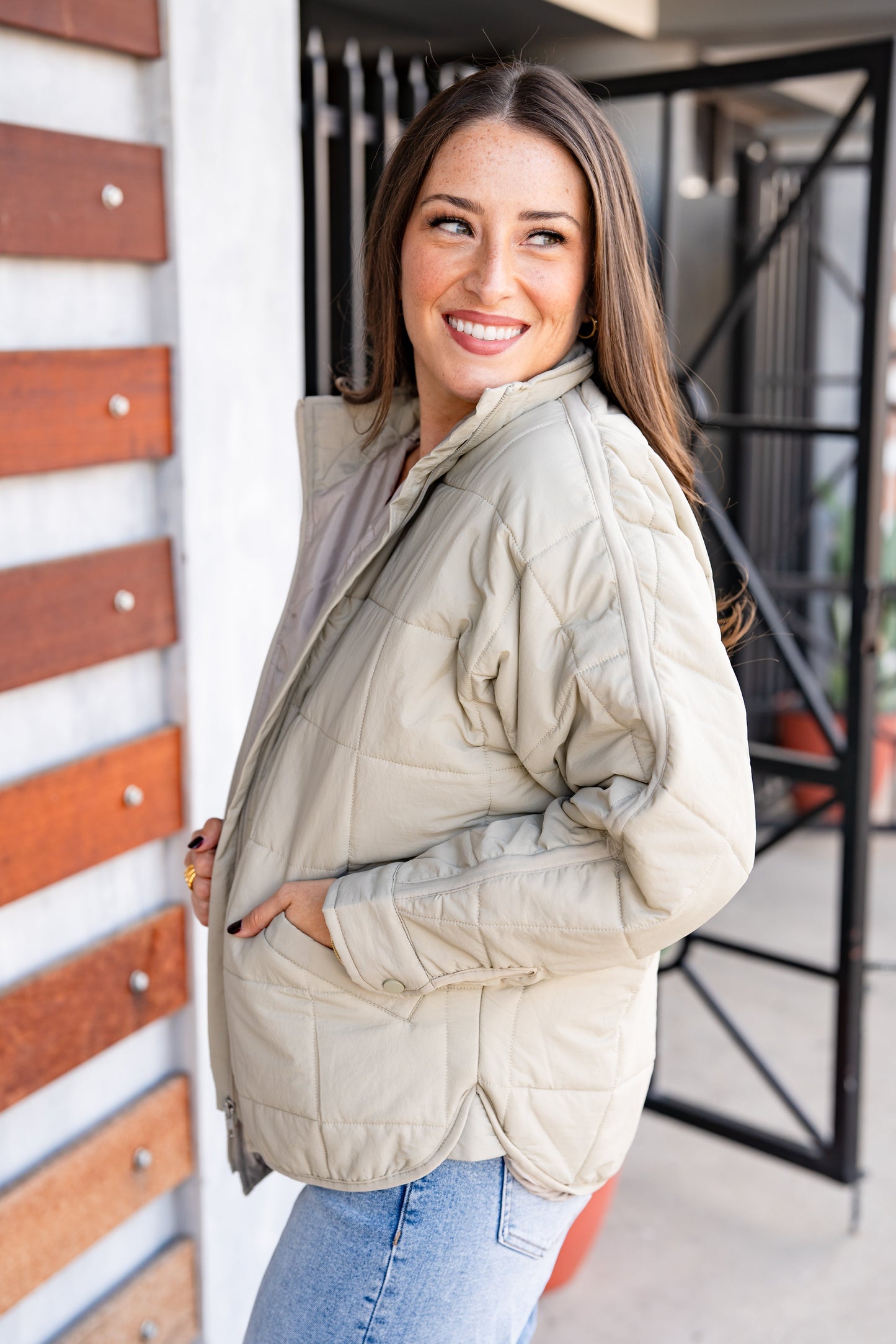The Buckley Quilted Puffer in 2 Colors/AS