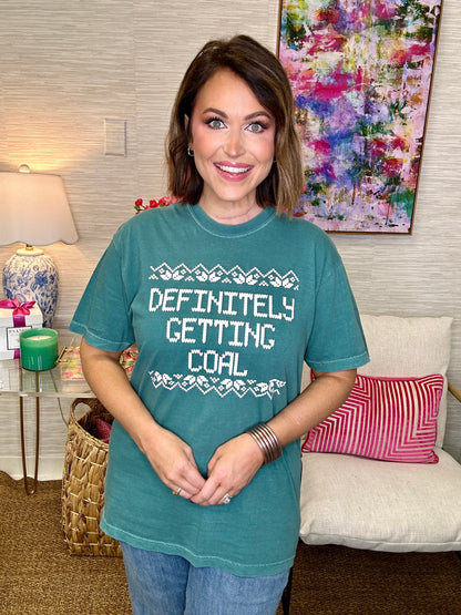 The Definitely Getting Coal Tee