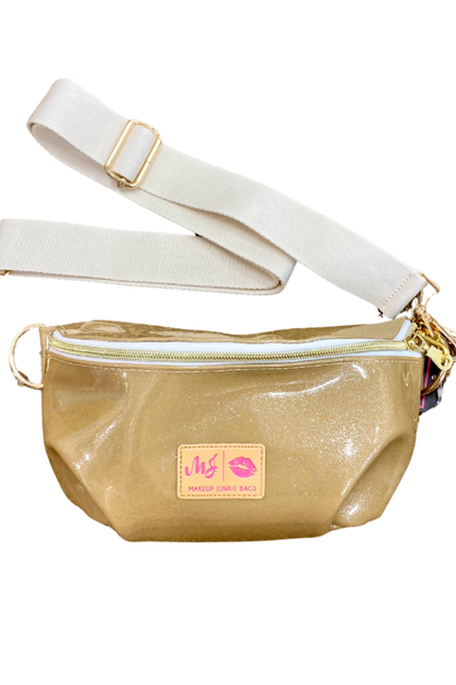 MJ Sidekick Bag-Glitter Champagne