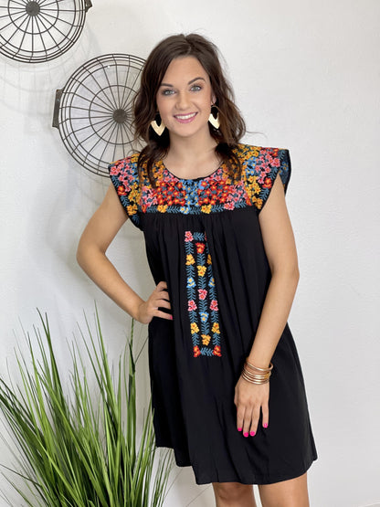 The Floral Fiesta Dress-2 Colors/AS