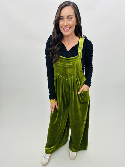 The Velvet Overalls - 8 Colors