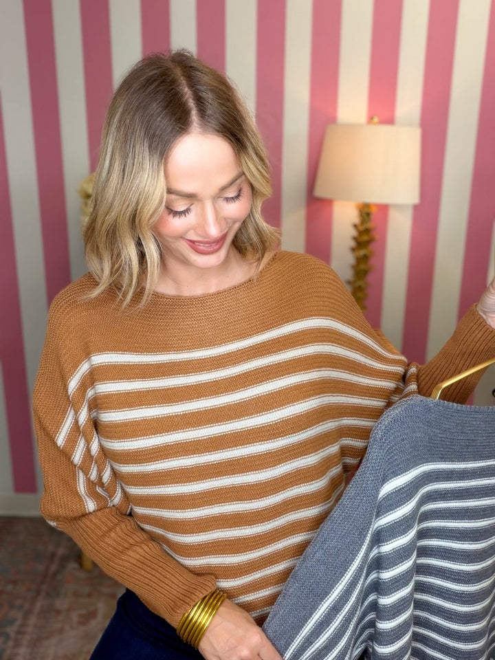 The Slow Morning Sweater-2 Colors/AS