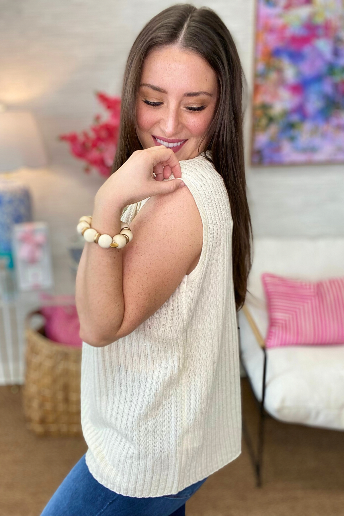 The Lightweight Sweater Top - 2 Colors/AS