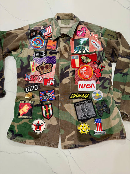 One of a Kind Vintage Camo Jackets