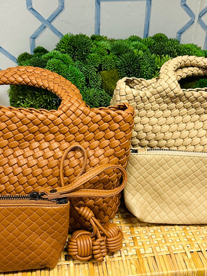 The Weave Handbag - 2 Colors