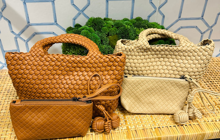 The Weave Handbag - 2 Colors