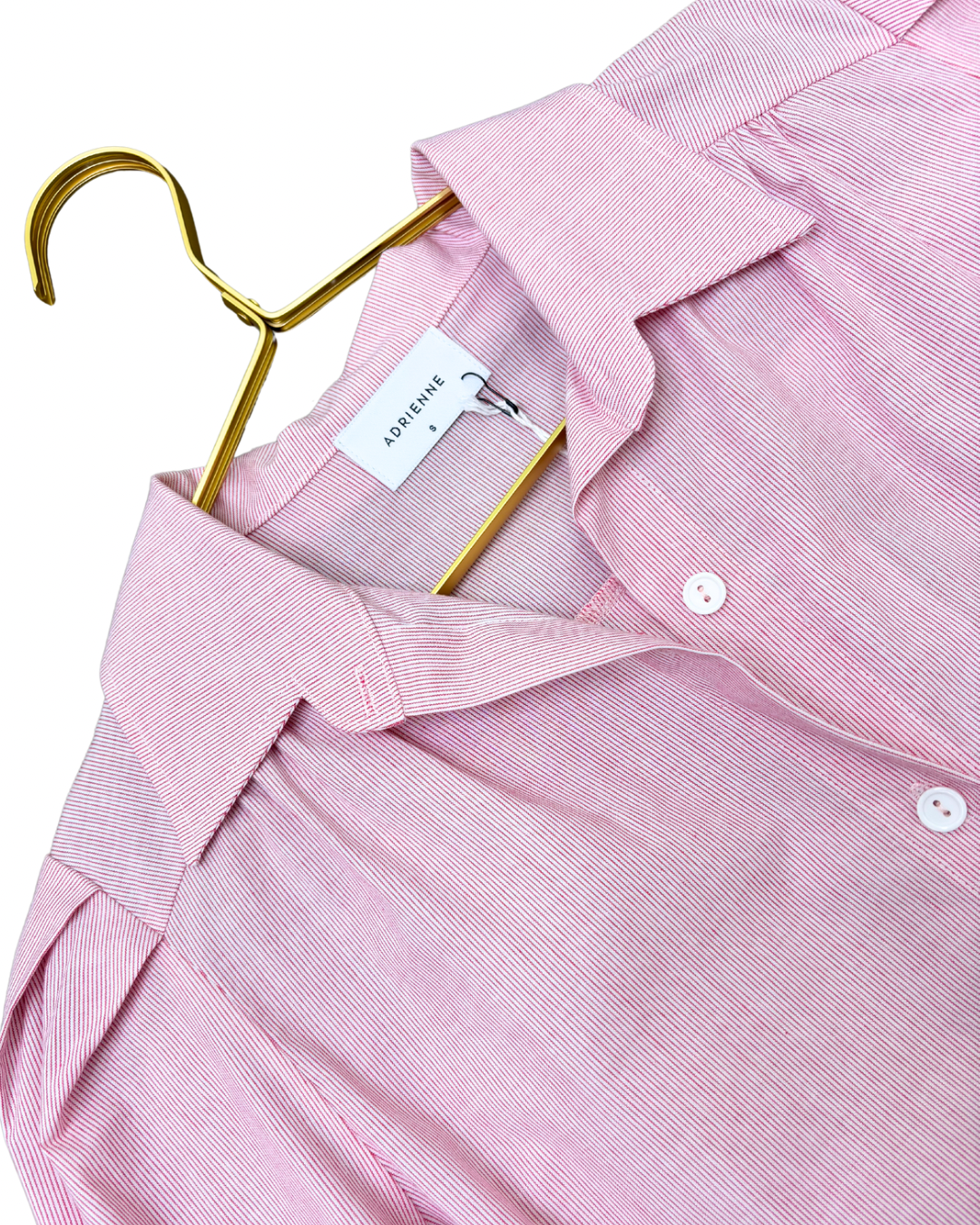 The Red Pinstripe Carson Top-AS