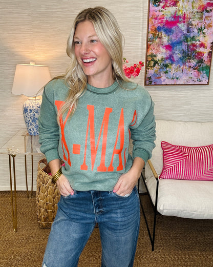 PF Doorbuster-Reversible Pullover-Holiday