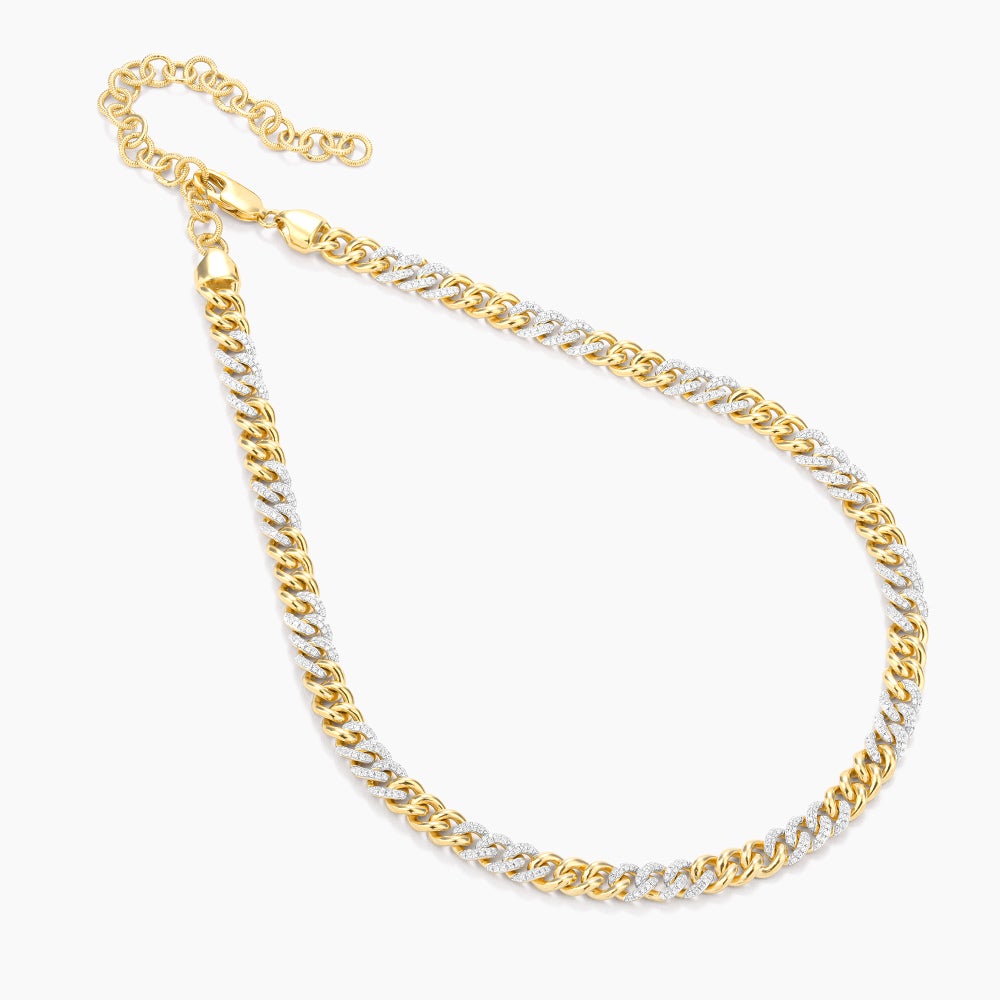 ES Full Link Cuban Pendant Necklace
