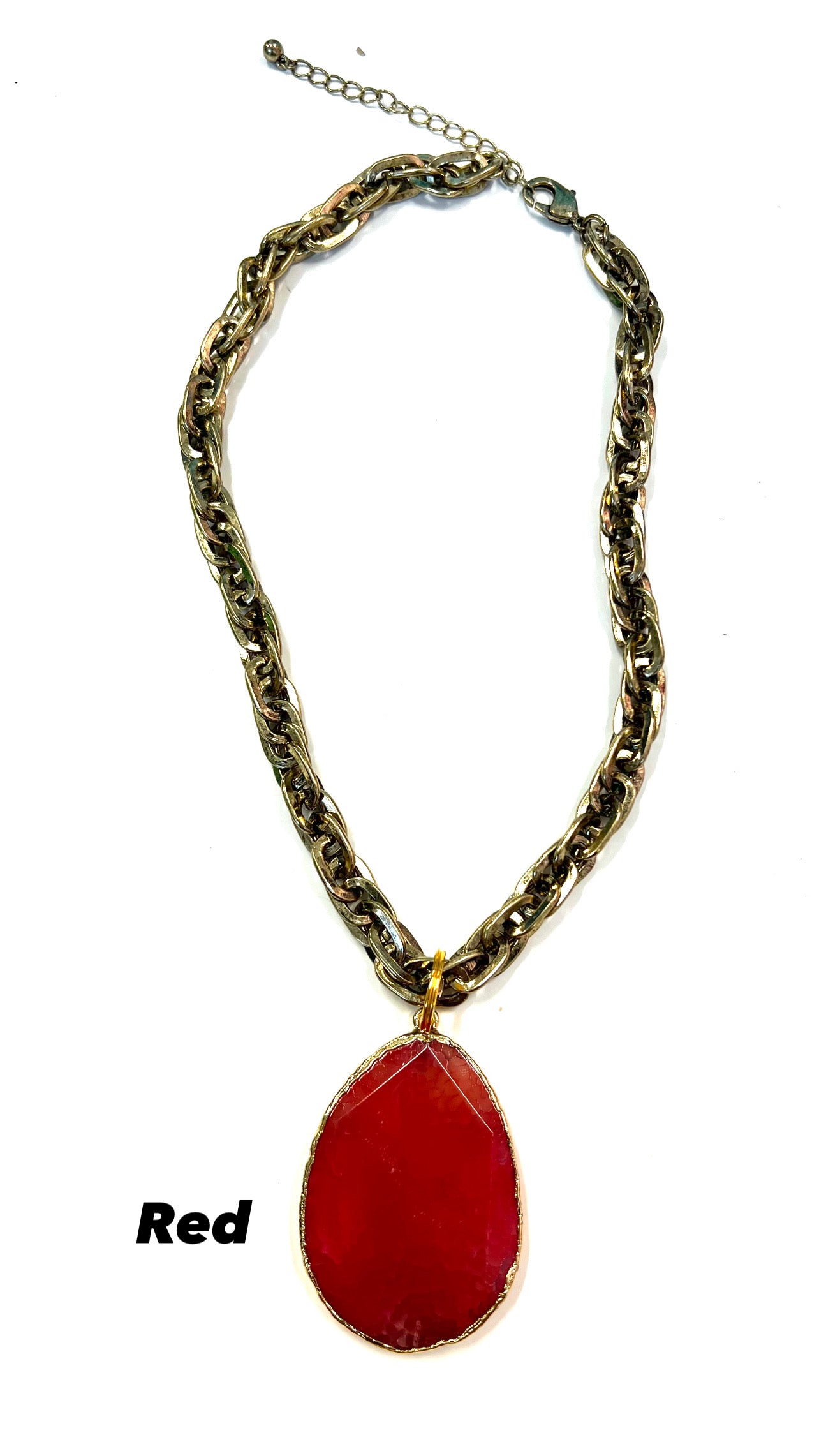 The Reece Stone Necklace- 8 Colors