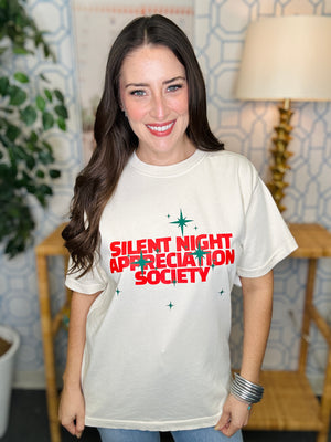 The Silent Night Appreciation Society Tee