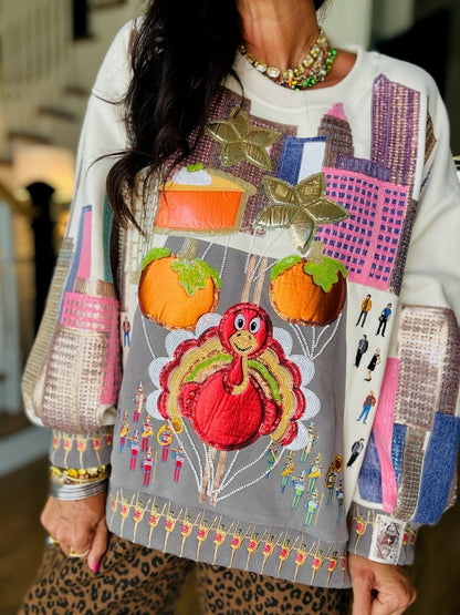 QOS Multi Thanksgiving Day Parade Sweatshirt