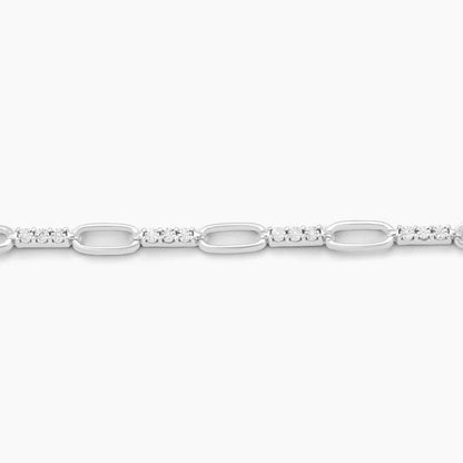 ES Interlinked Chain Bracelet