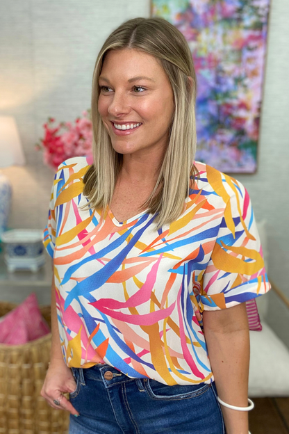 The Santorini Madison Top - AS