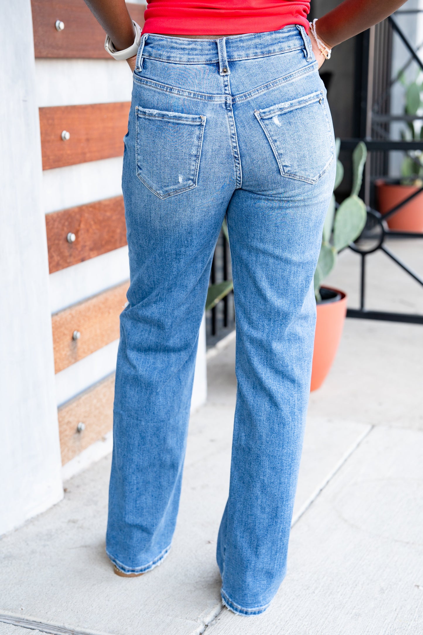The Sarah Straight Jeans