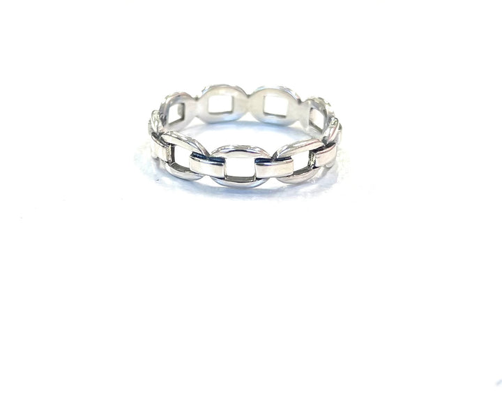 Sterling Ring-Open Links