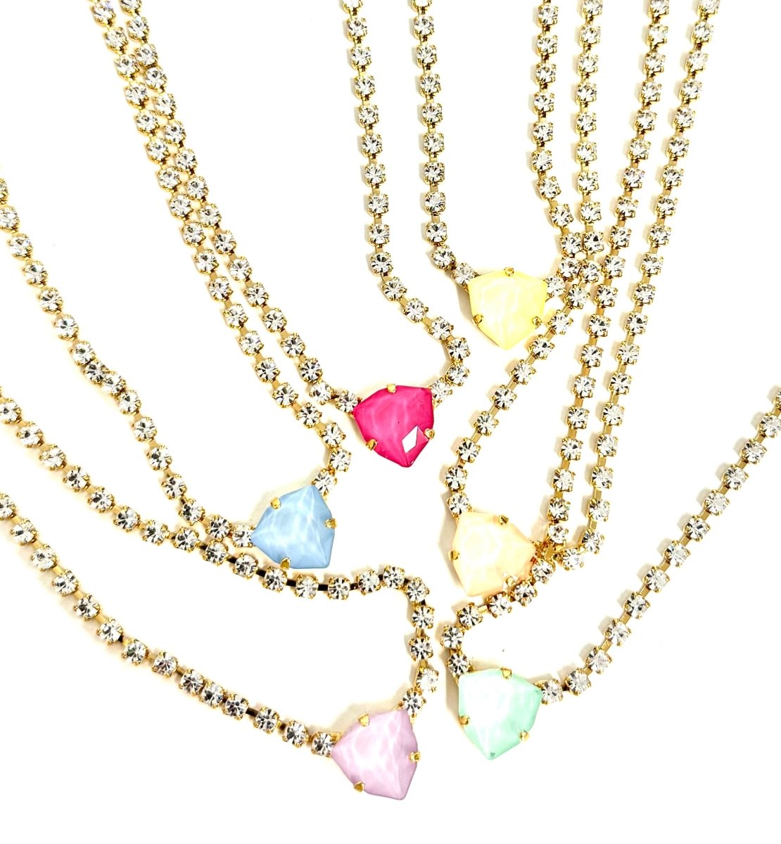 TOVA Rhys Triangle Necklace