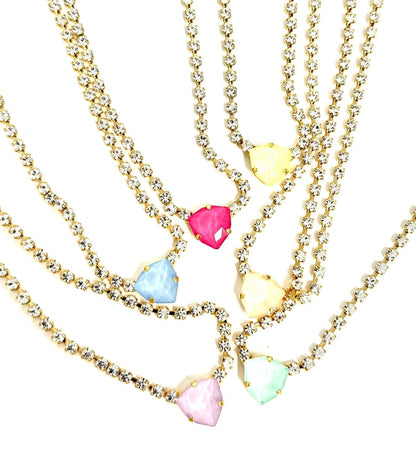 TOVA Rhys Triangle Necklace