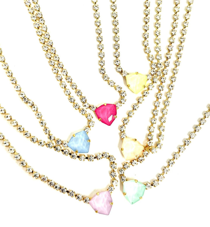 TOVA Rhys Triangle Necklace