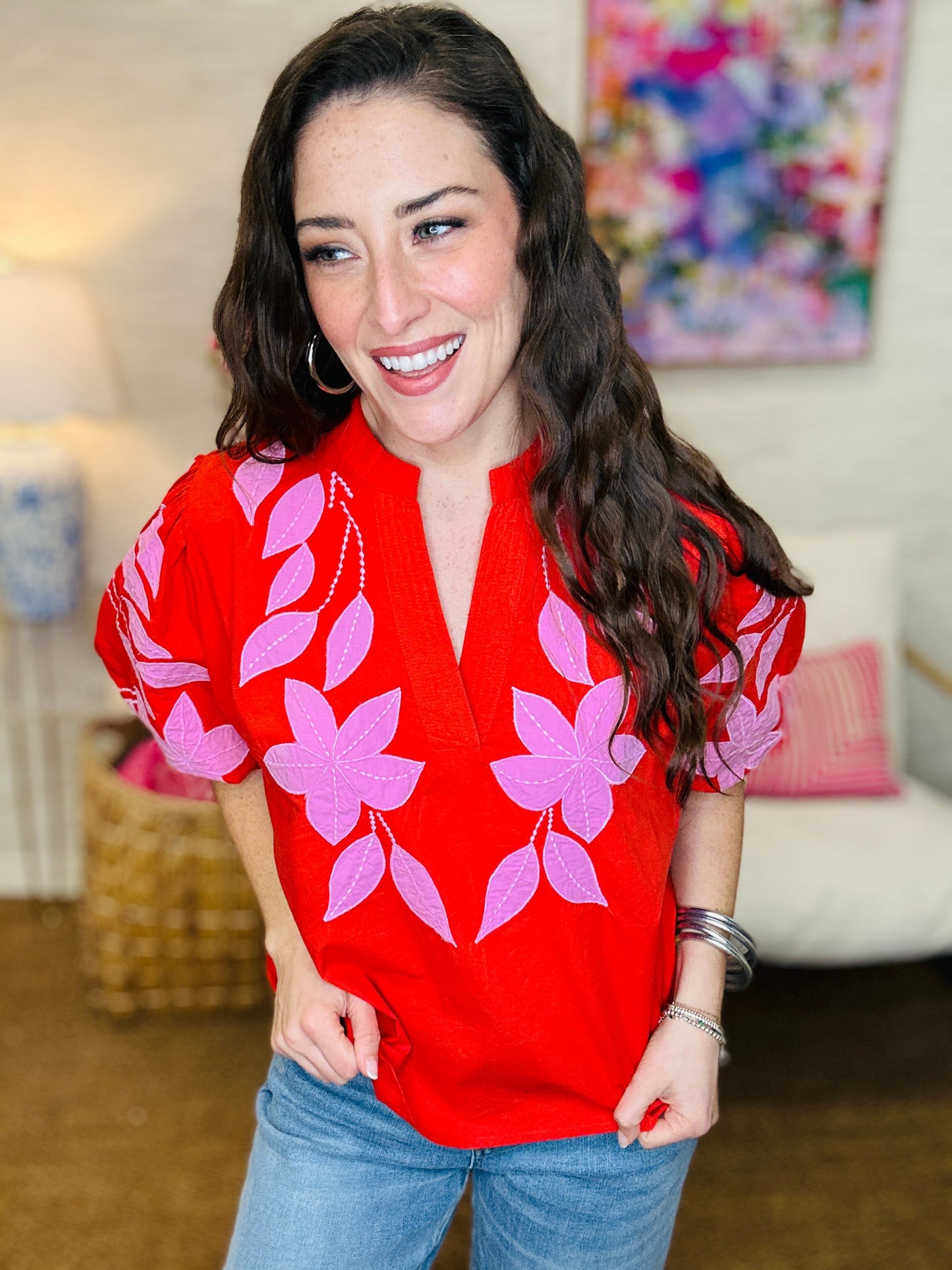 The Orchid Cotton Top