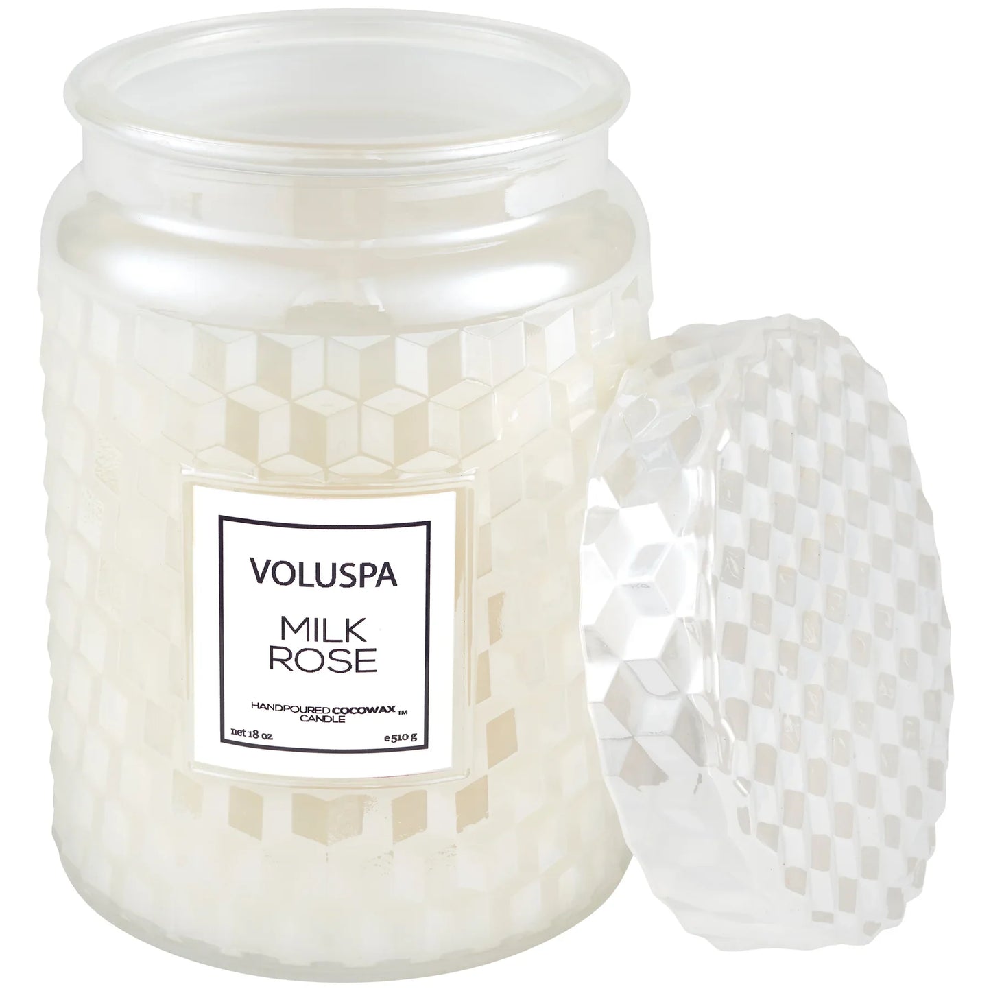 Milk Rose Candles