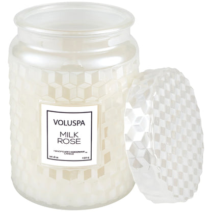 Milk Rose Candles