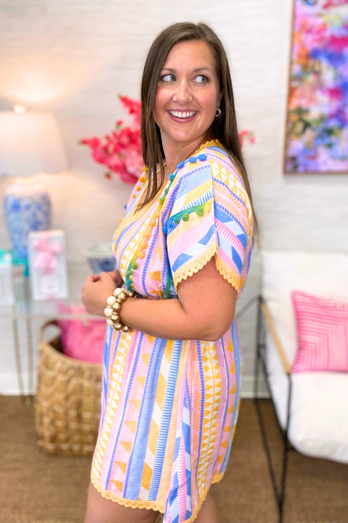 The Candy Stripe Dress