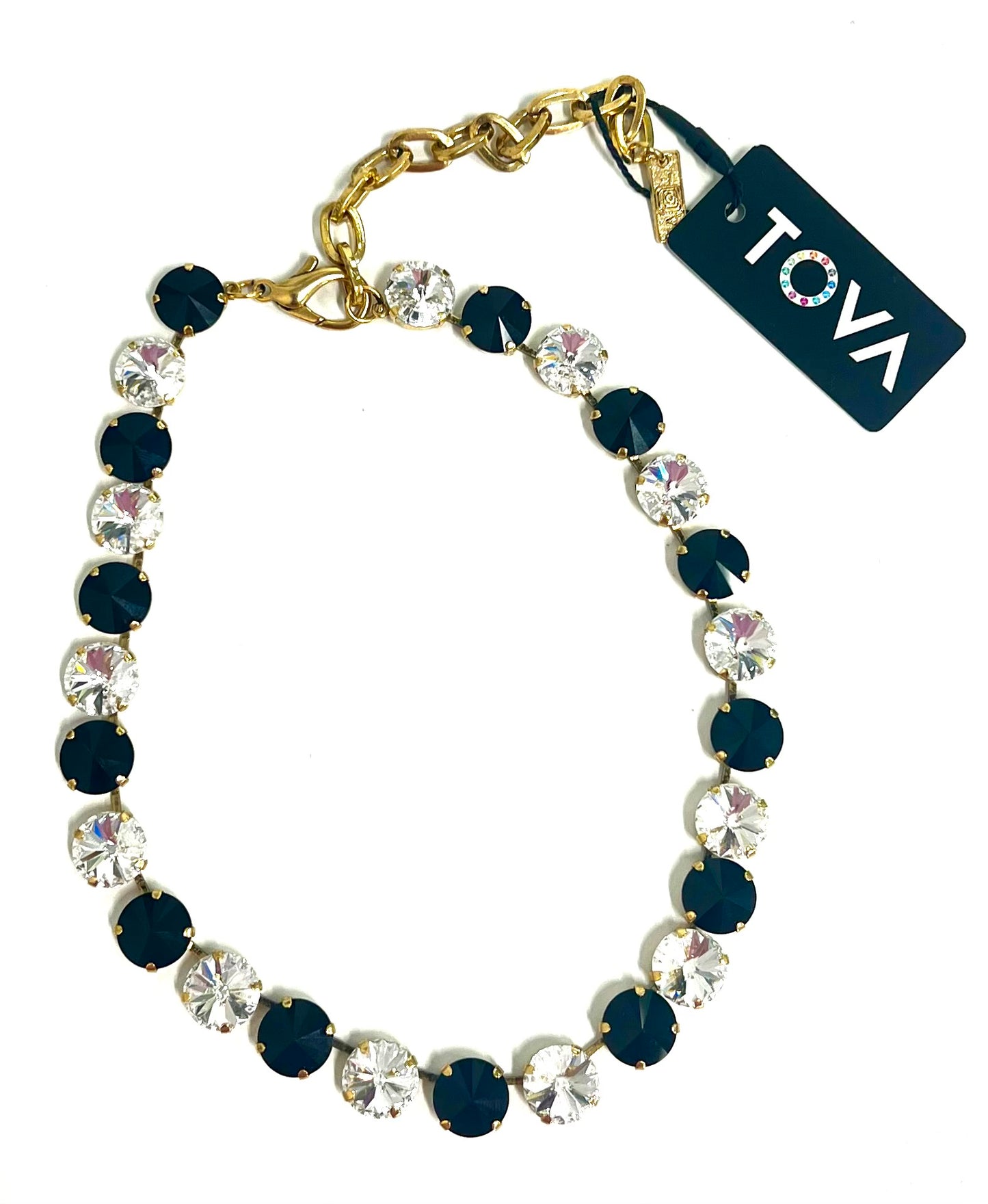 TOVA X PDA Sofia Necklace in Jet