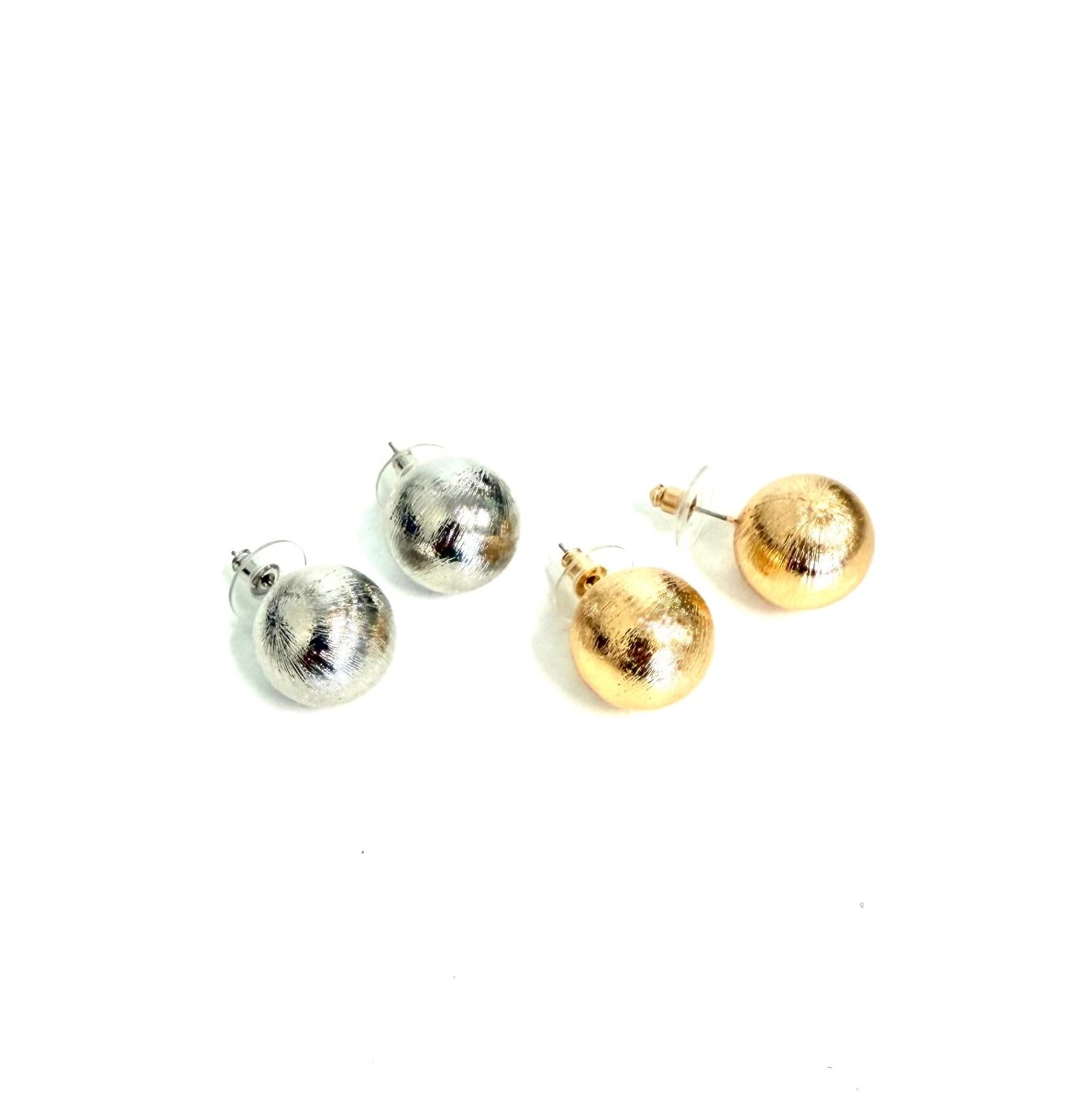 The Big Ball Brushed Studs- 2 Colors