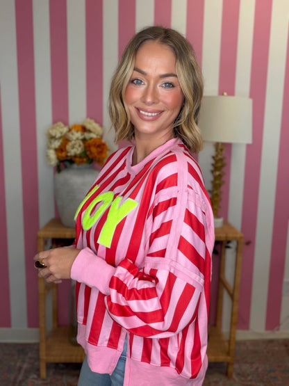 The Chenille Joy Pullover