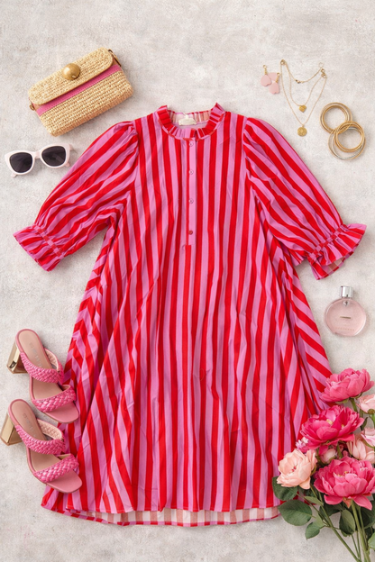 The Viral Cinch Dress- 3 Colors