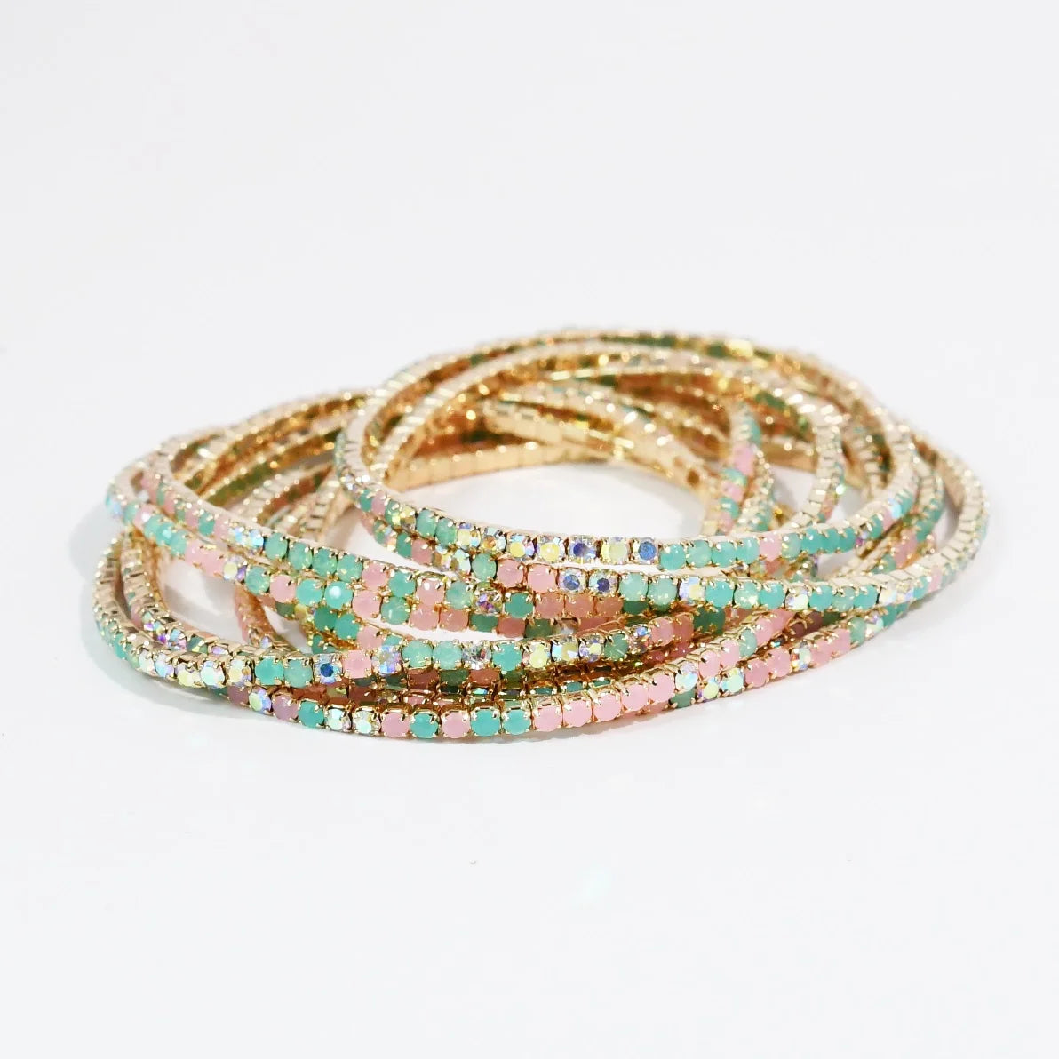 The Crystal Bracelet Set