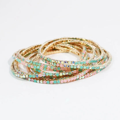 The Crystal Bracelet Set