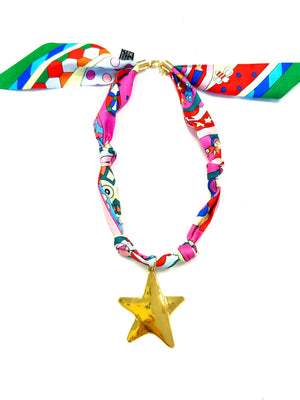The Starlight Scarf Necklace