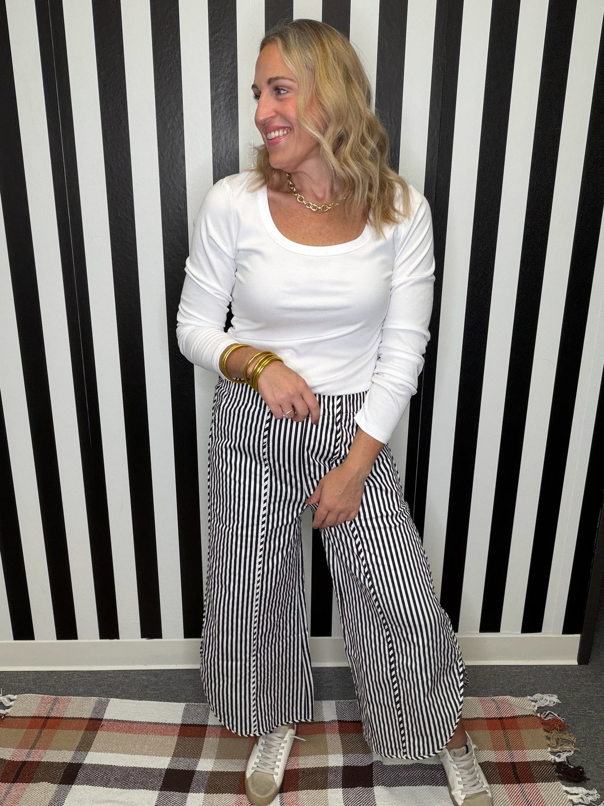 The Loverboy Striped Pants in 6 Colors