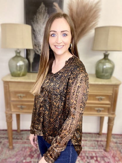 The Everly Almond Top