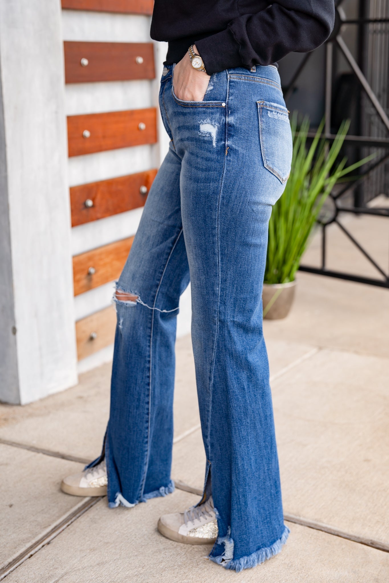 The Split Flare Jeans - AS