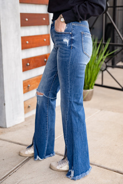 The Split Flare Jeans - AS