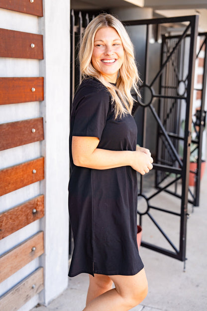 The Buckley T-Shirt Dress - 4 Colors/AS