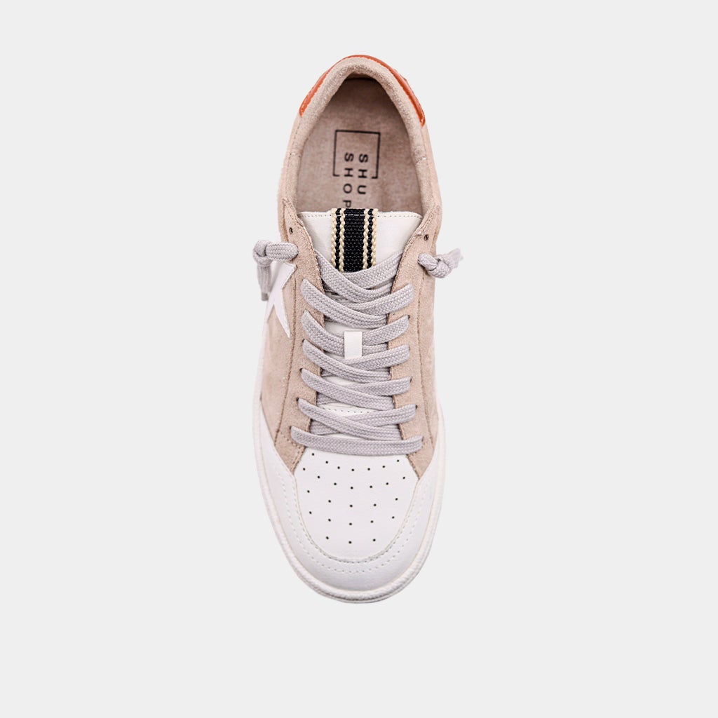 The Beige Suede Paz Sneaks