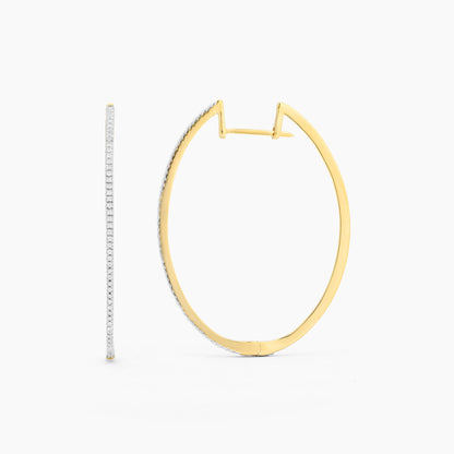 ES Classic Large Hoop Earrings
