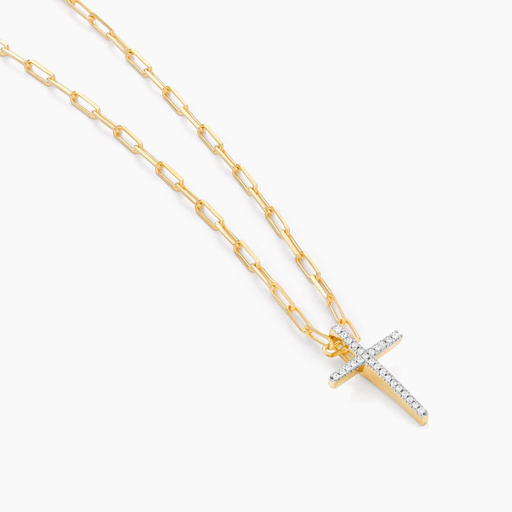ES Faith Cross Pendant Necklace