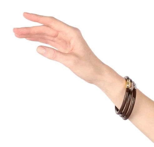 Chocolate Three Kings Budha Bangles