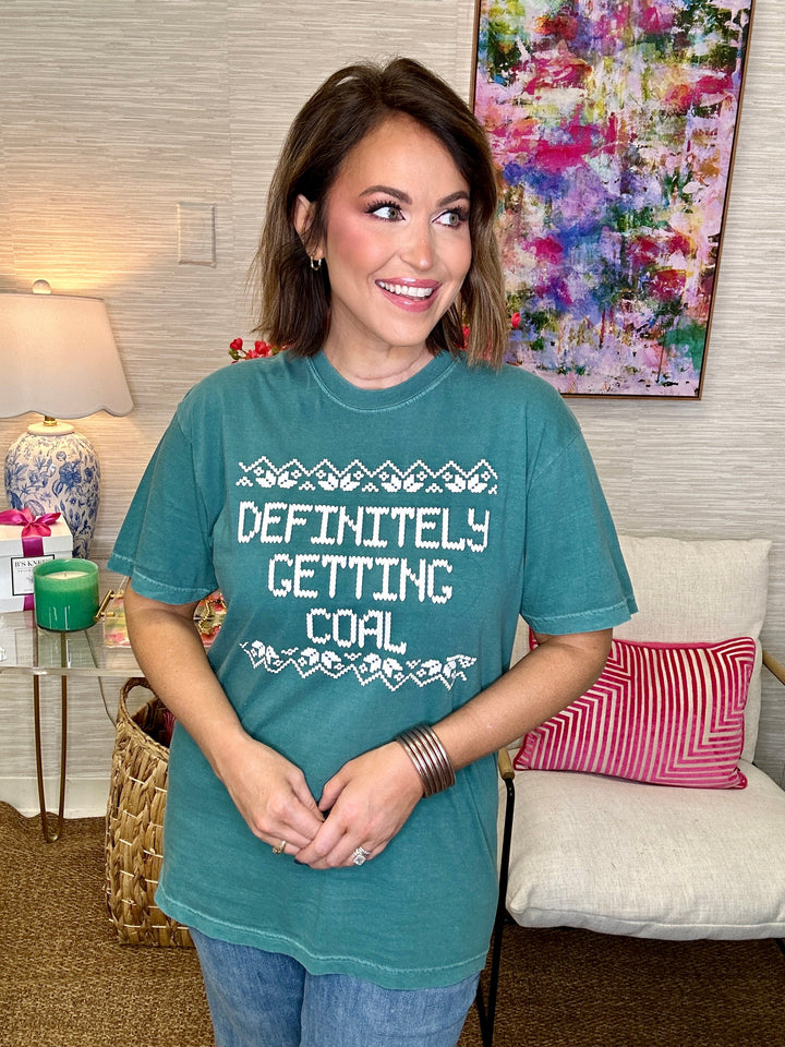 The Definitely Getting Coal Tee