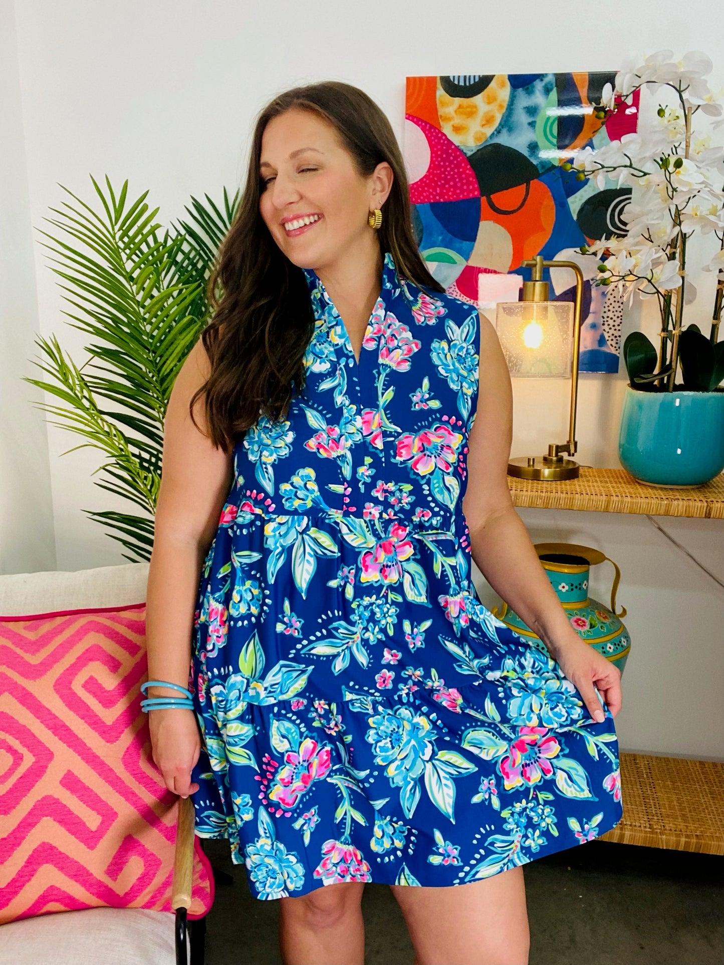 The Laison Navy Dress