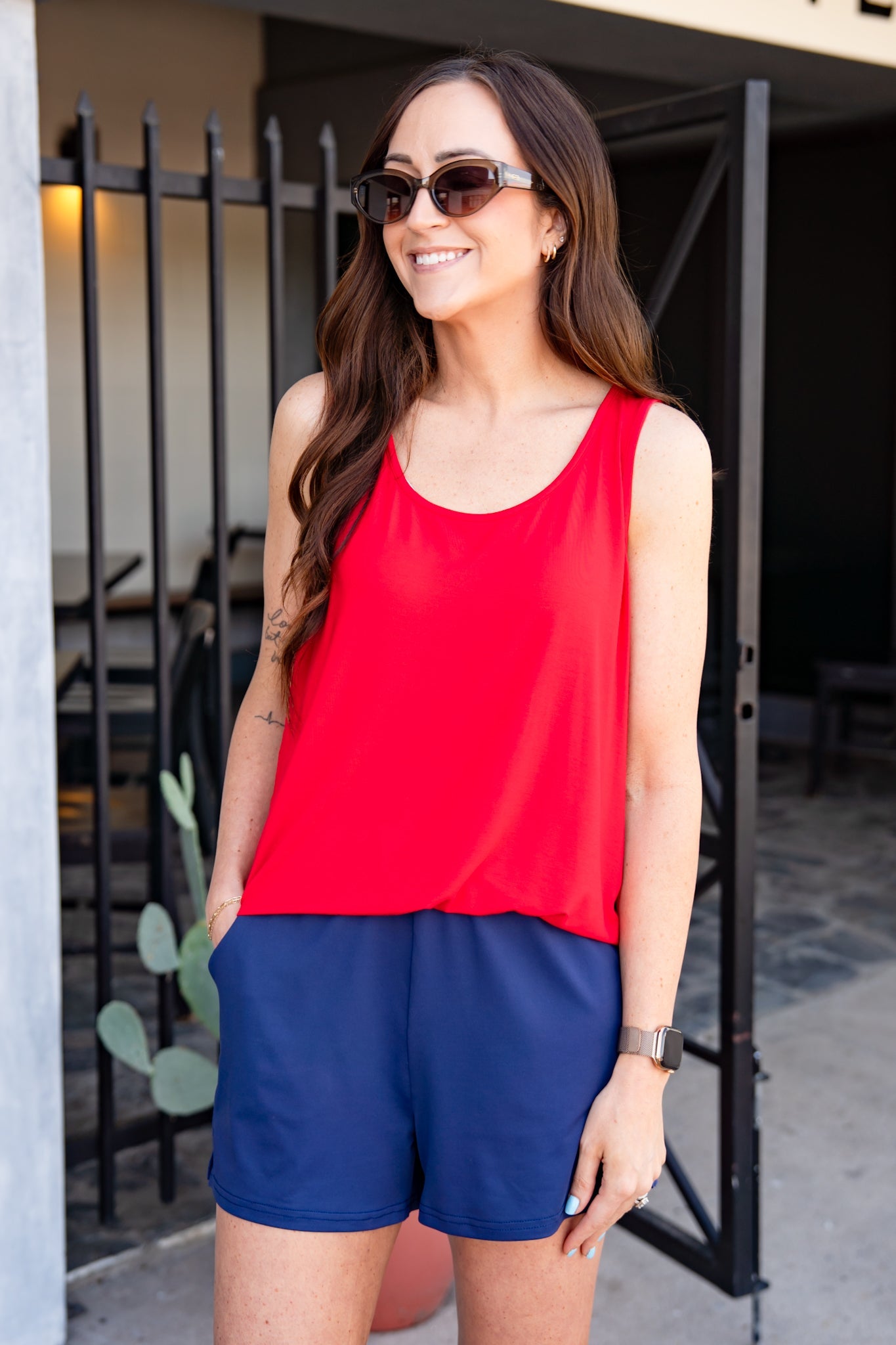 The Buckley Patty Scoop Tank - 5 Colors/AS