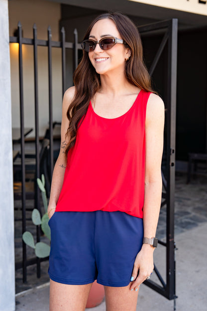 The Buckley Patty Scoop Tank - 5 Colors/AS