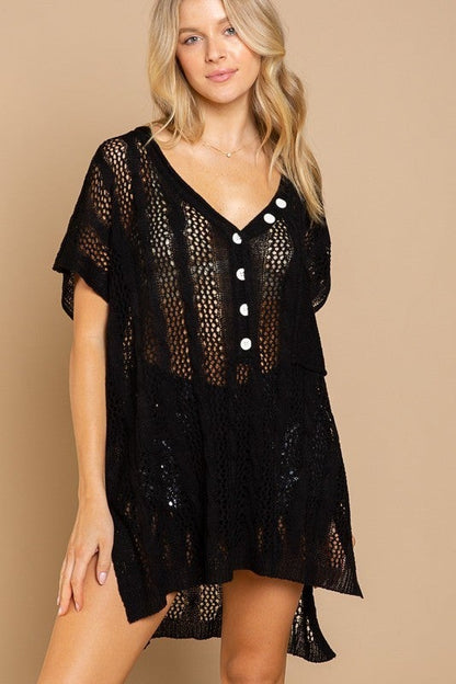 The Fishnet Tunic - 2 Colors