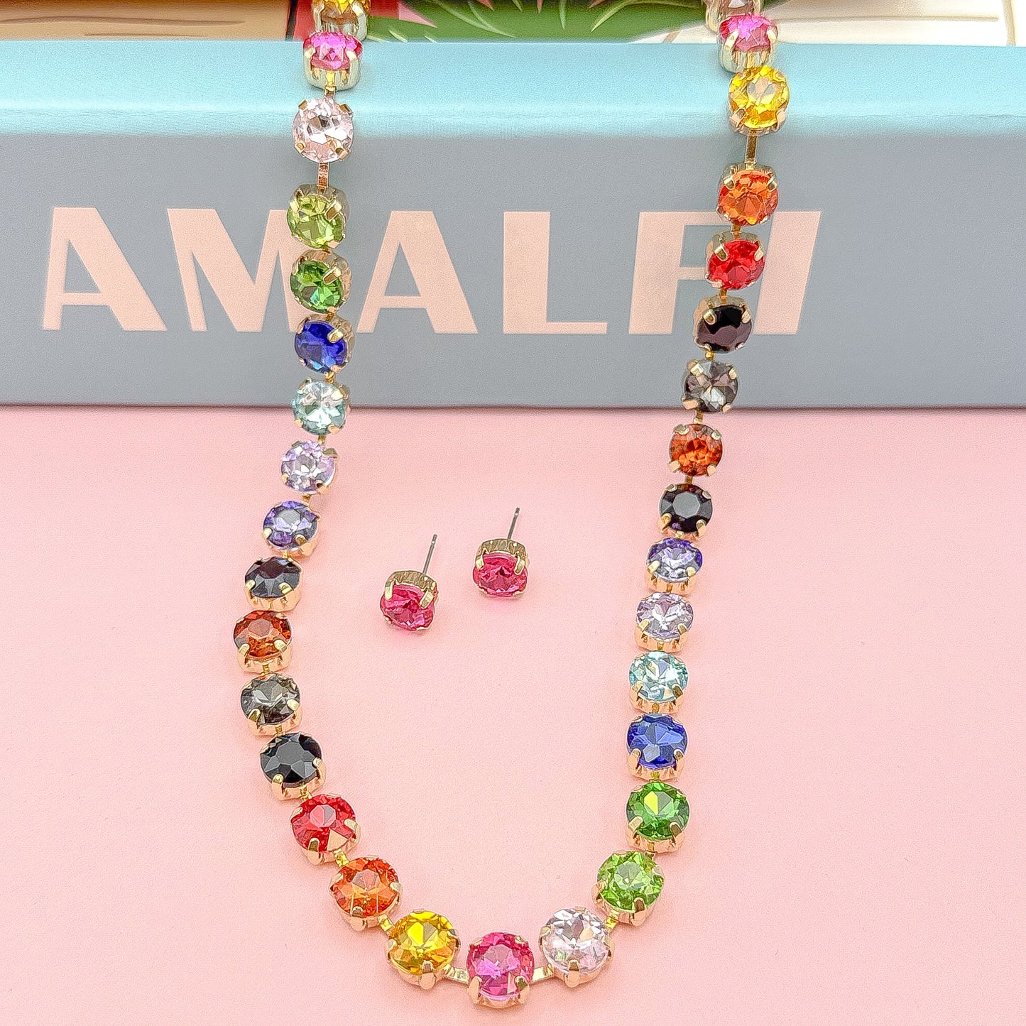 The STEAL Disco Skittles Necklace